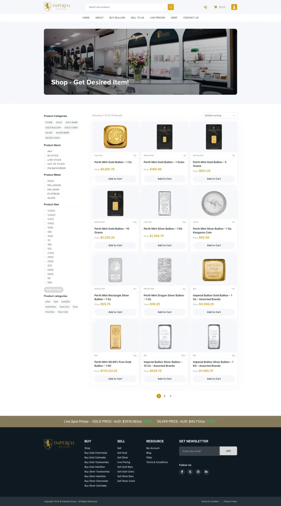 Product Archive
